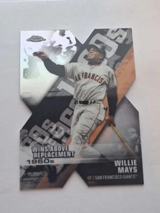 Willie Mays #DOD-7 2020 Topps Chrome Decade of Dominance Die Cut Mint  - Bild 1 von 2