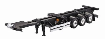 40 foot Tri Axle Container Trailer for Tamiya Hercules 1:14 RC Tractor Trucks - image 1 of 2