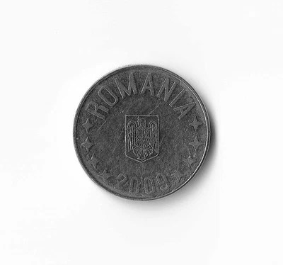 2009 Romania - 10 Bani - 166 - Nickel Plated Steel - 4g - Image 1 of 2
