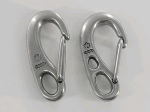 Snap Hook Wichard Webbing STRONG France  1100KG Sterling Silver - Foto 1 di 5