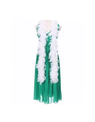 Chandelle Feather boas, 45g 6.6ft for Party Dancing Wedding Decoration White - Image 1 of 4
