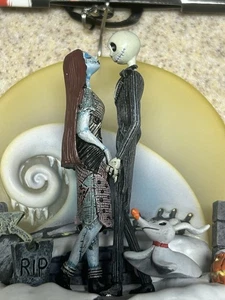 Disney Parks 2025 Jack & Sally Ornament Nightmare Before Christmas Halloween NWT - Picture 1 of 9