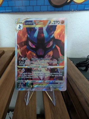 Lucario VSTAR SWSH291 SWSH: Sword & Shield Promo Cards Holo - Image 1 of 2