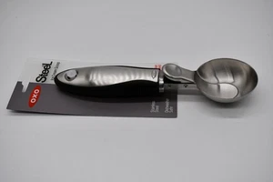New OXO Stainless Steel Ice Cream Scoop Dishwasher Safe, Pop Up Lever - Picture 1 of 3