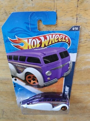 Hot Wheels Low Flow, púrpura/blanco; 2011 HW City Works serie 6/10 Foto 1 de 4