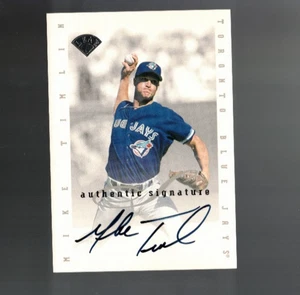 Mike Timlin 1996 Leaf Authentic Signature Auto - Picture 1 of 2
