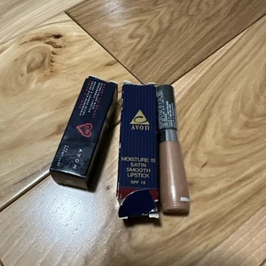 3 mix Avon Satin Smooth Lipstick .13oz- Burgundy Brew - Picture 1 of 10