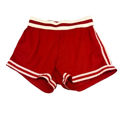 Vtg 70s 80s Wilson Shorts Athletic Basketball Gym Polyester Red Mens Small - Image 1 of 4