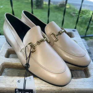 Mocasines Massimo Ditto de cuero tostado Horsebit para mujer talla 8M” - Imagen 1 de 12