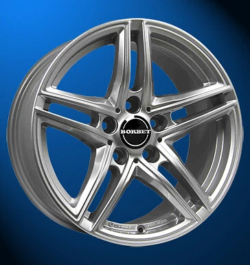 Borbet XR 8 X 17 5 X 120 30 Brillantsilber