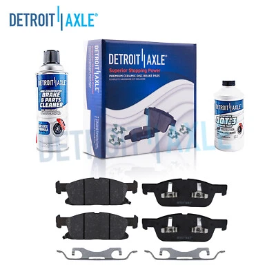 Pastillas de freno delanteras de cerámica con hardware para Ford Edge Lincoln MKX Nautilus Corsair Foto 1 de 4