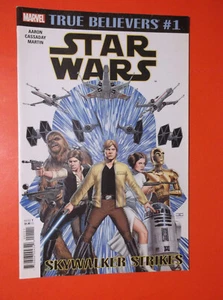 TRUE BELIEVERS STAR WARS - SKYWALKER STRIKES # 1 - NM- 9.2 - 2019 CASSADAY COVER - Picture 1 of 2