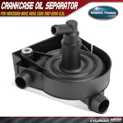 Válvula PCV separadora de aceite de motor para Mercedes-Benz W202 C230 1997-2000 sedán de 2,3 L Foto 1 de 4