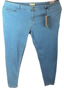NWT Breaker Jeans Blue Size 22 Jegging Jeans Denim Cotton Blend Stretch Skinny - Picture 1 of 5