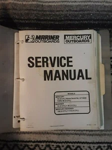 Mercury/Mariner Outboards Service Manual 1989 - Picture 1 of 2