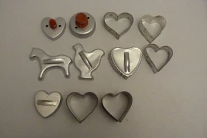 VINTAGE COOKIE CUTTERS (11) ELEVEN PIECES - Picture 1 of 1
