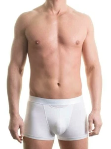 Boxer Taille S HOM Nouveau HO1 Blanc - Picture 1 of 6