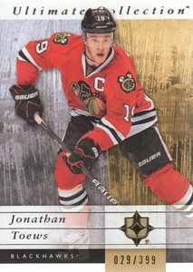 2011-12 Ultimate Collection Chicago Blackhawks Hockey Card #13 Jonathan Toews