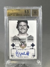 2014 Panini Hall of Fame Signatures Blue George Brett 25/25 BGS 9.5 - 10 Auto.