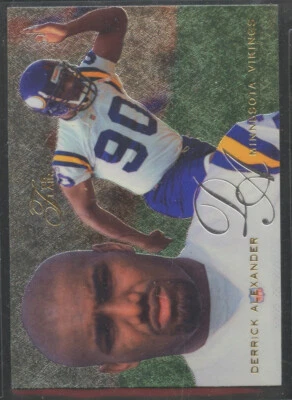1995 Flair #114 Derrick Alexander Minnesota Vikings - Image 1 of 2