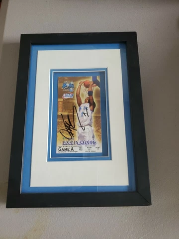 2002 Playoffs Orlando Magic  NBA framed Cover