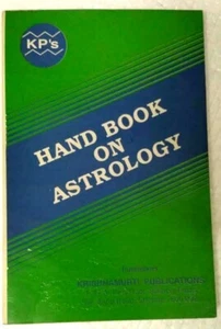INDIA ASTRO: KP's MANUAL SOBRE ASTROLOGÍA KRISHNAMURTI PADHDHATI 1998 1a Edición - Imagen 1 de 4