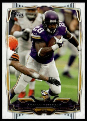 2014 Topps #51a Adrian Peterson - Image 1 of 2