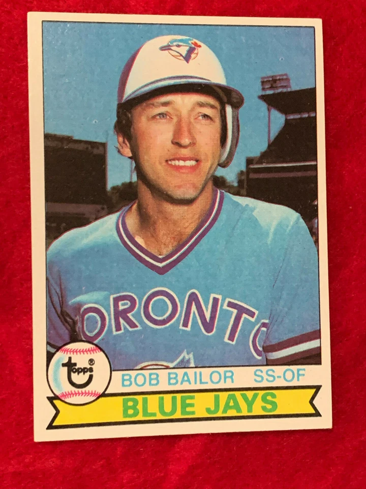 1979 Topps Baseball Card #492 Bob Bailor Toronto Blue Jays NMMT Free Shipping! - Image 1 of 1