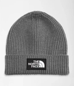 Gorro con puños con logotipo de caja TNF para niños GRIS MEDIO BREZO OS/REG - Imagen 1 de 1