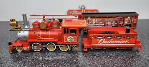 Hawthorne Village Budweiser Bachman Holiday Train Cars *MUST SEE PHOTOS* - Picture 1 of 22