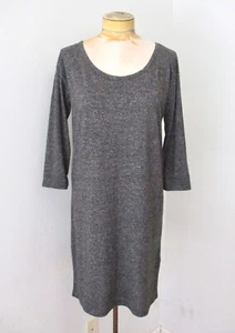 Nuevo con etiquetas Gap Gris Carbón Suave Ligero Polietileno Algodón Modal Tejido Camiseta Vestido XS - Imagen 1 de 5