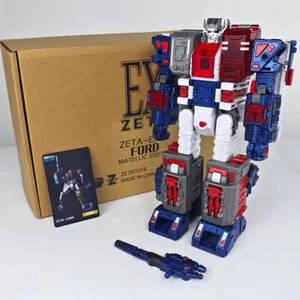 ZETA TOYS EX-09 Fortress Transformation 22CM Maximus MATELLIC Edición Especial - Imagen 1 de 8