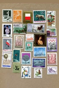 POLONIA / POLSKA Lote de 25, SELLOS POSTALES Lote #3 - Imagen 1 de 1