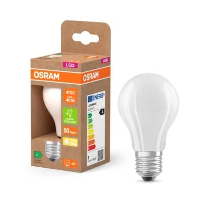 OSRAM E27 LED Lampe Classic matt 2,2W wie 40W warmweißes Licht 2700K - Bild 1 von 4