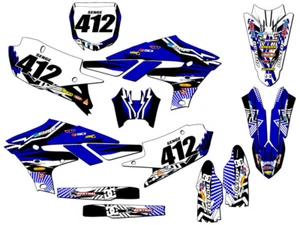 2019-2022 fits CYCRA POWERFLOW YZ 450 FX MAYHEM Blue Senge Graphics Kit Compa... - Picture 1 of 10