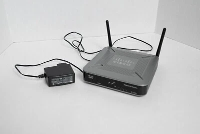 CISCO RV120W 100 MBPS 10/100 WIRELESS N ROUTER VPN FIREWALL RV120W DA00518 - Image 1 of 4