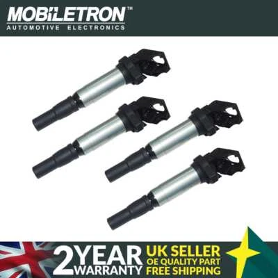 4 Pack of Mobiletron CE-182 Ignition Coil for Citroën DS3 DS4 - Image 1 of 2