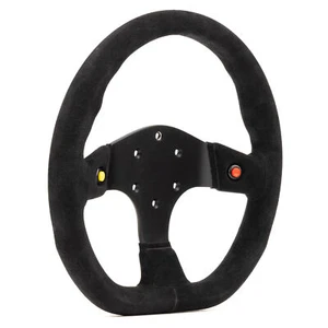 Motacorsa Rivazza Motorsport Steering Wheel - 330mm Dia / Suede / Flat Bottom - Afbeelding 1 van 5