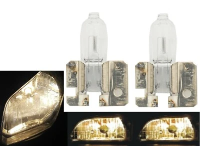 Halogen H2 55W 3800K Stock Two Bulbs Fog Light Replacement Lamp Plug Play EO Fit - Image 1 of 4
