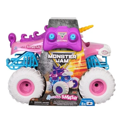 Monster Jam Radio Control Sparkle Smash - SpinMaster - Image 1 of 3