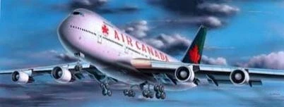 REVELL 04210 MODELLO AEREO BOEING 747-200 ""AIR CANADA"" 1/390 - Immagine 1 di 1