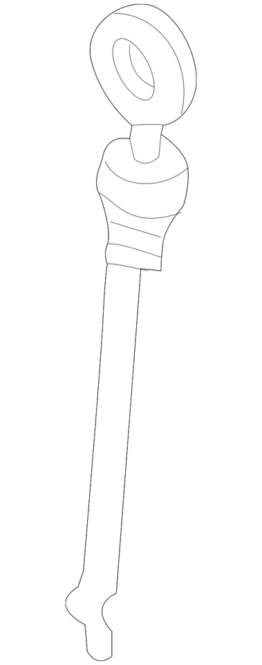 Genuine Nissan Dipstick 11140-7S020 - Imagem 1 de 2