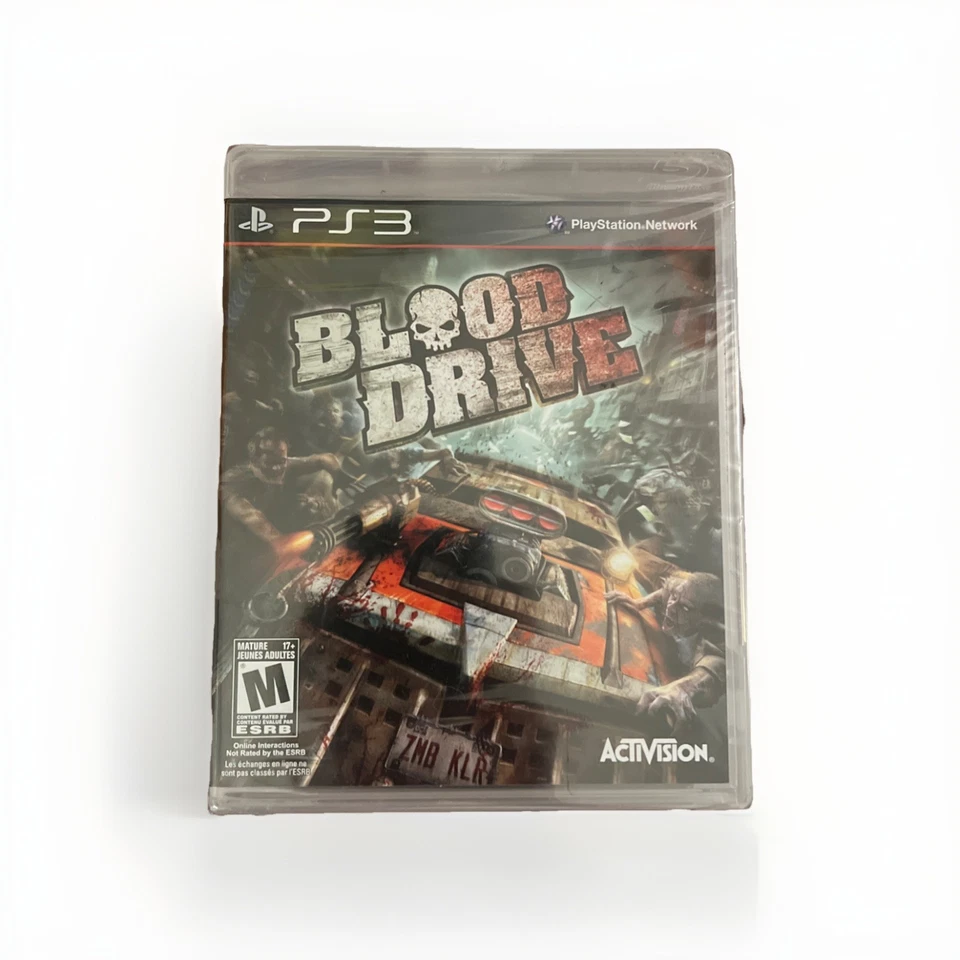 NEW SEALED Blood Drive Sony Playstation 3 PS3 2010 - Image 1 of 4