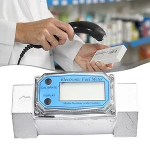 -10°C ~ +60°C Turbine Flow Meter Modular Stainless Steel Stable Brand New - Picture 1 of 60