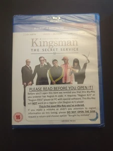 Kingsman: The Secret Service Blu-ray [Region B/2] Brand New Factory Sealed  - Picture 1 of 2