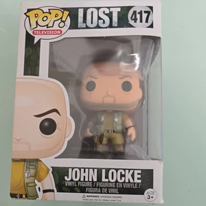 SERIE DE TV FUNKO POP VINILO PERDIDO #417 JOHN LOCKE NUEVO EN CAJA + PROTECTOR - Imagen 1 de 5