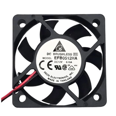 Delta 12V DC Brushless Tubeaxial Fan – 50mm Cooling Fan - Image 1 of 4