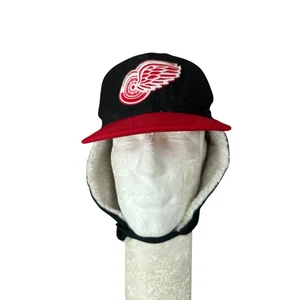 Detroit Red Wings New Era Lana Sherpa Forrado Bill Trapper HAt Talla 7 1/2 - Imagen 1 de 9