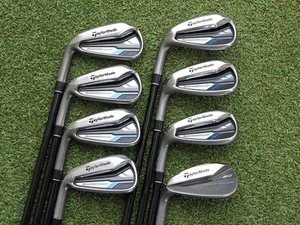 Lefty TaylorMade Speed Blade HL Iron Set 8pcs 4-Pw,Aw Flex UNI Speed Blade 65 - Picture 1 of 9