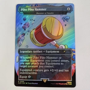 Piko Piko Hammer - Foil - Hammer Of Nazahn Secret Lair: Sonic Turbo Gear MTG SLD - Imagen 1 de 2